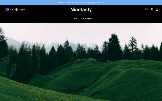 Startseite von Nicetasty