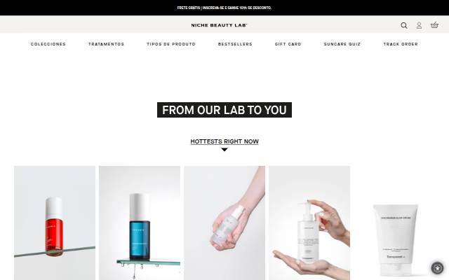 Montra da NICHE BEAUTY LAB