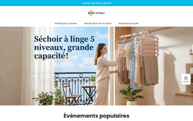 Découvrez les dernières tendances en ligne storefront