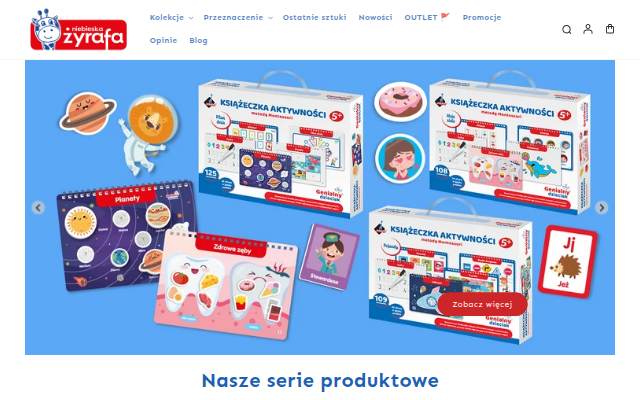 niebieskazyrafa storefront