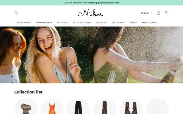Niebos storefront