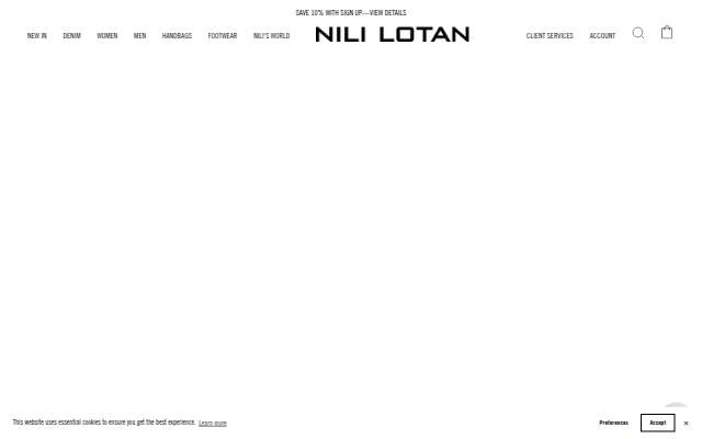 Nili Lotan storefront