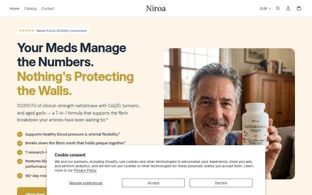 Niroa storefront