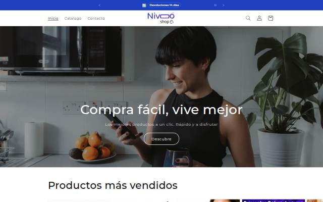 Nivoo Shop storefront