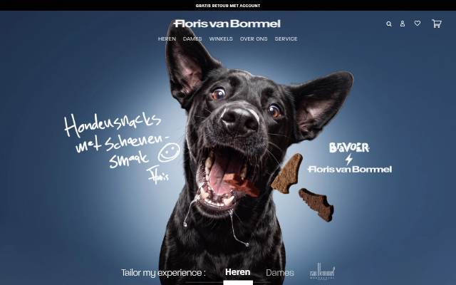 Escaparate de Luxe heren en dames schoenen