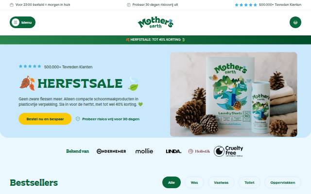 Montra da Mother's Earth NL
