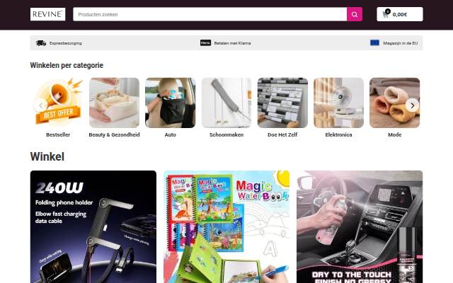 Revine storefront