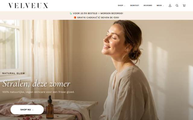 VelveuxNL storefront