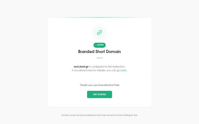 Montra da noci.short.gy is a custom short domain