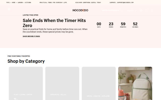 NOCODEDO storefront