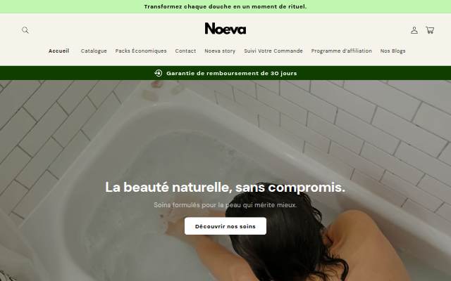 Noeva Brand storefront