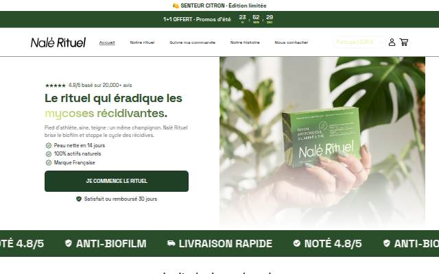 Nalé Rituel storefront