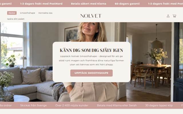 Startseite von Nolvet