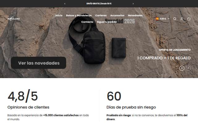 Nomalero ES storefront