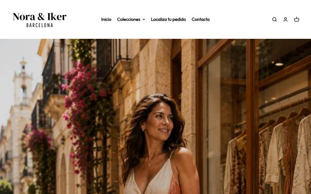 Montra da Nora &amp; Iker Barcelona