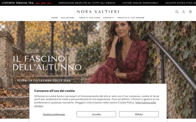 Startseite von Nora Valtieri
