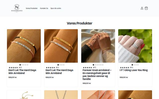 Nordband DK storefront
