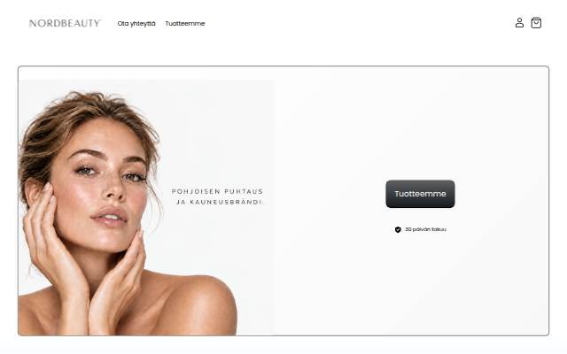 NordBeauty FI storefront