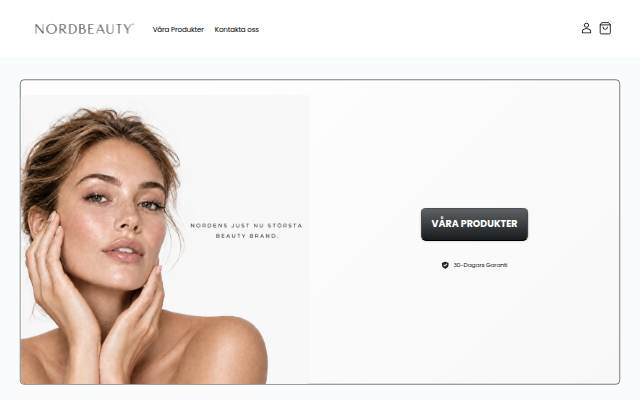 NordBeauty storefront