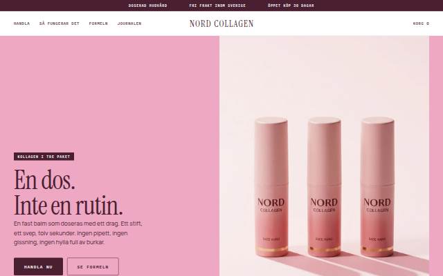 Nord Collagen storefront