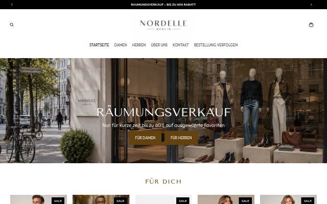Nordelle Berlin storefront
