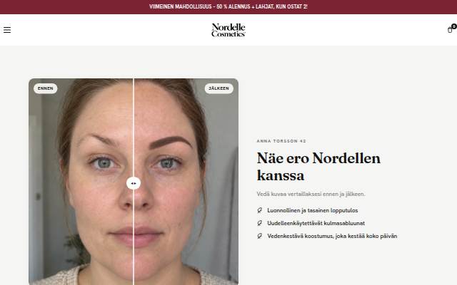 Nordelle FI storefront