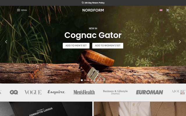 Nordform storefront