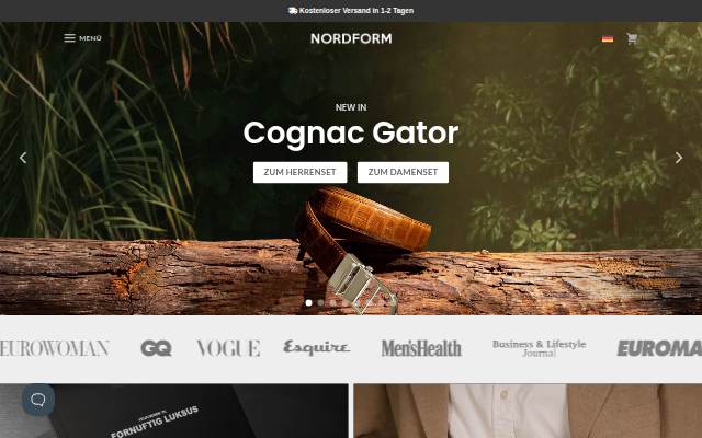 Nordform storefront