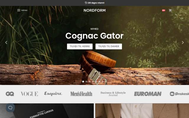 Nordform storefront