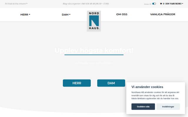 Nordhaus AB storefront