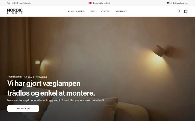 Nordic Lights storefront