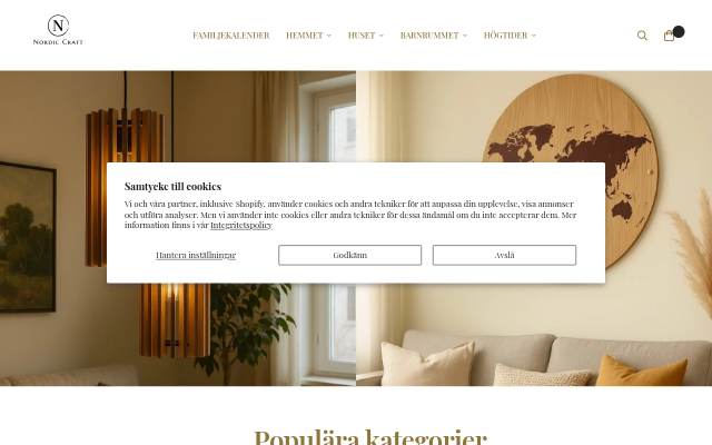 Nordiccraft storefront