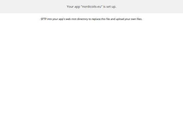 App "nordicoils storefront