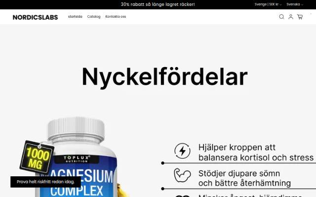 NORDICSLABS storefront