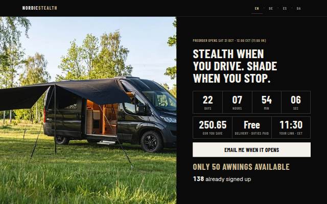 Startseite von NordicStealth