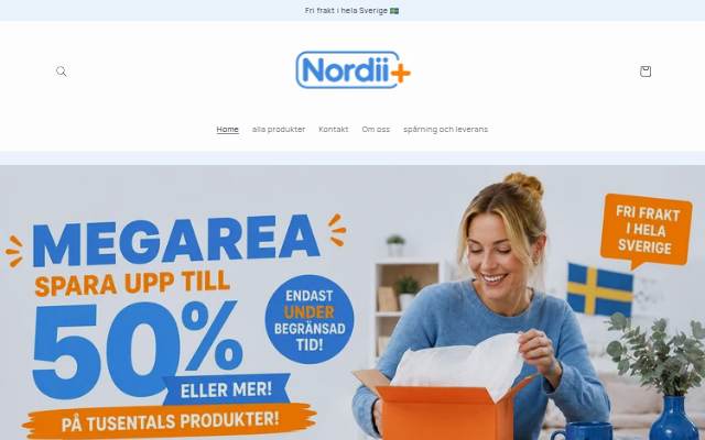 Nordii storefront