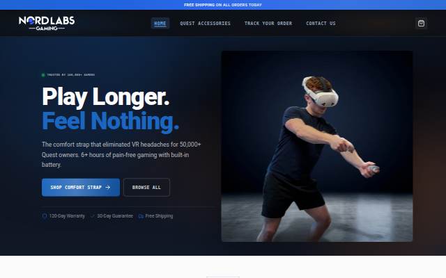 NordLabs Gaming storefront
