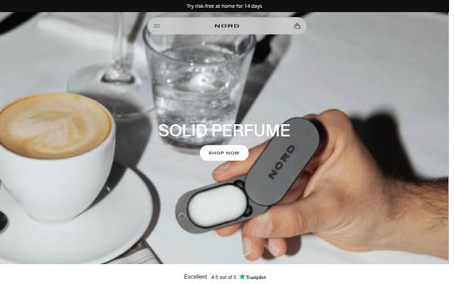Nord Scents storefront