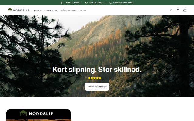 Nordslip storefront