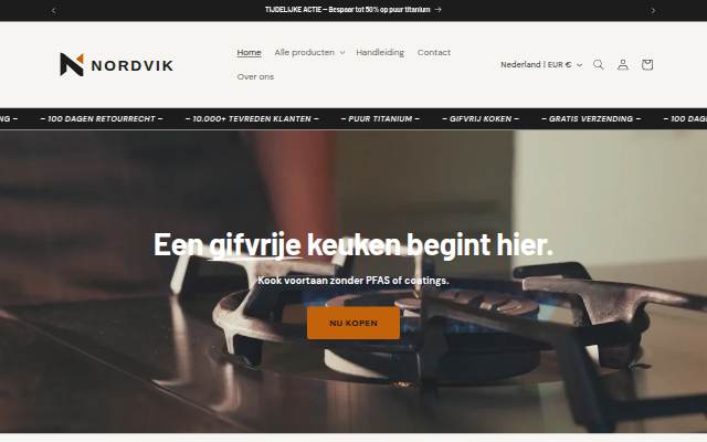 Startseite von Nordvik NL