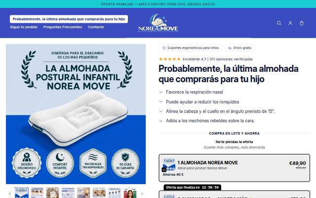 Norea Move storefront