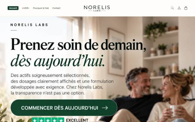 Norelis Labs storefront
