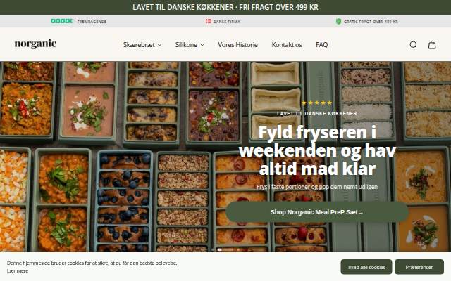 norganic.dk storefront