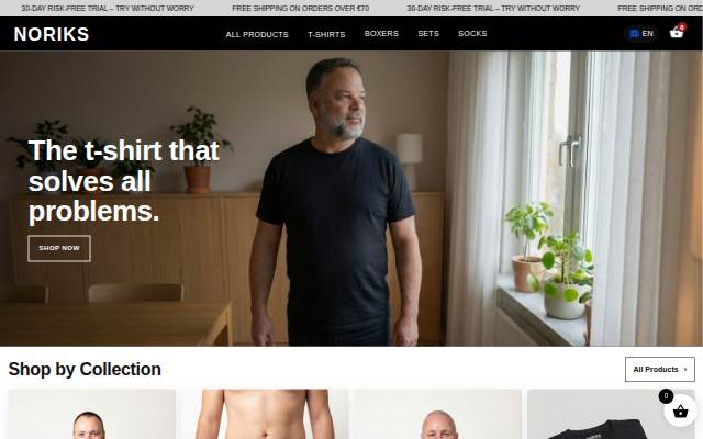 NORIKS storefront