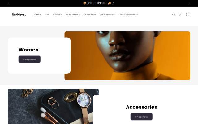 NoriNova storefront