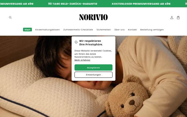 Norivio storefront