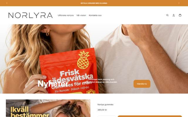NORLYA storefront