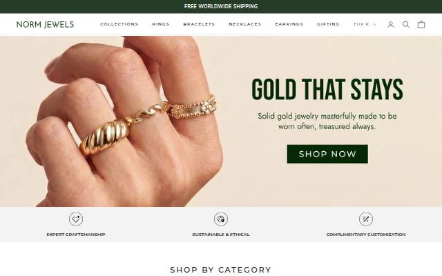 NORM JEWELS storefront