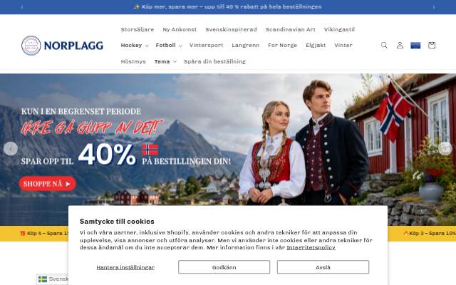 norplagg storefront