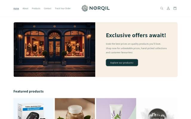 Norqil storefront